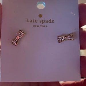 Kate Spade bow stud earrings